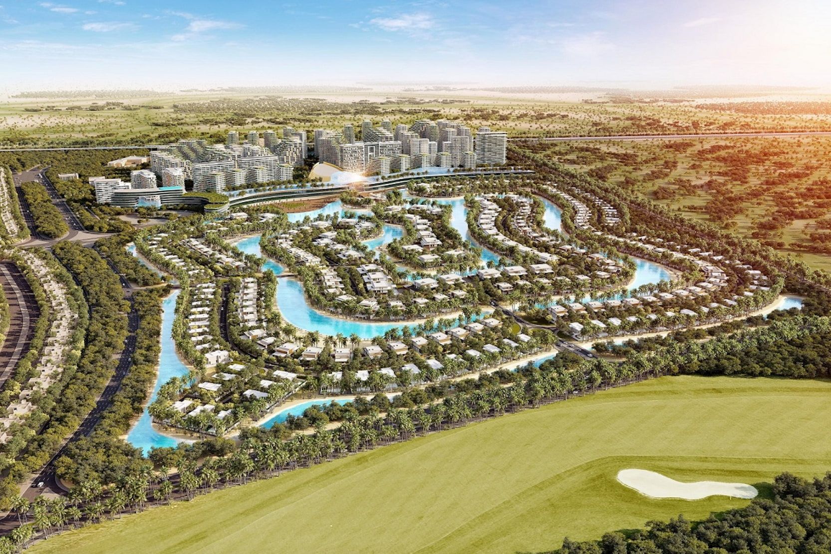 Dubai’s Venetian-Inspired Waterfront Community