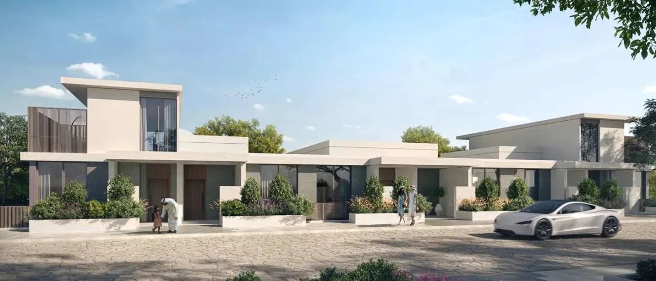 Shamsa Townhouses in Expo Valley